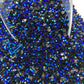 Blue Brass Jelly Rhinestones