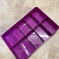 Large storage Box (Purple 10 Grid)