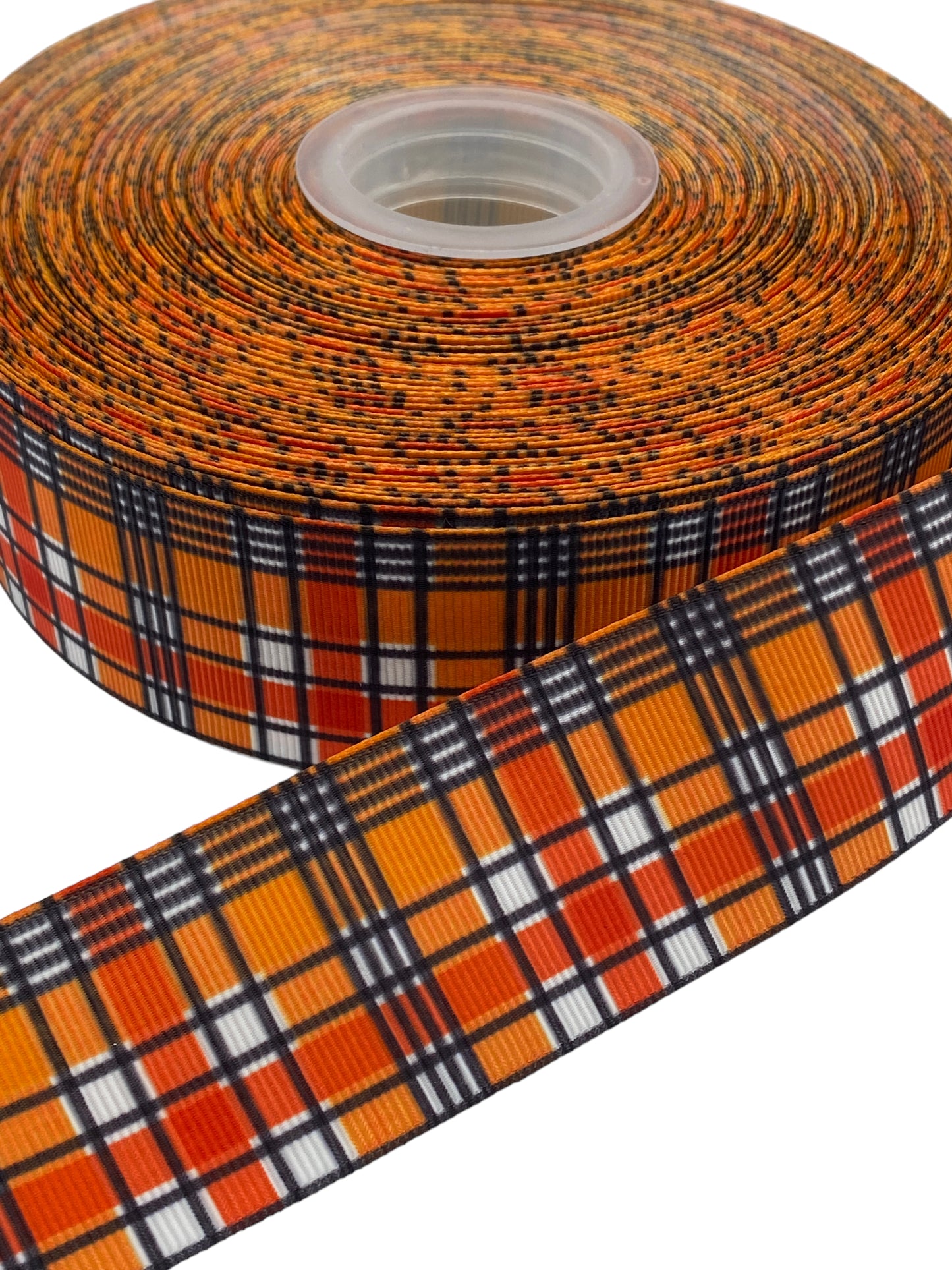 Fall Plaid Ribbon (38mm/ 1.5 inches)